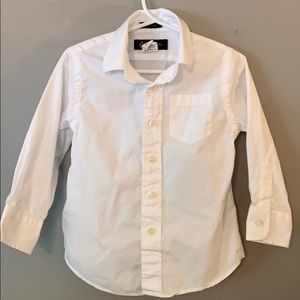 White Crewcuts Polo Button Down